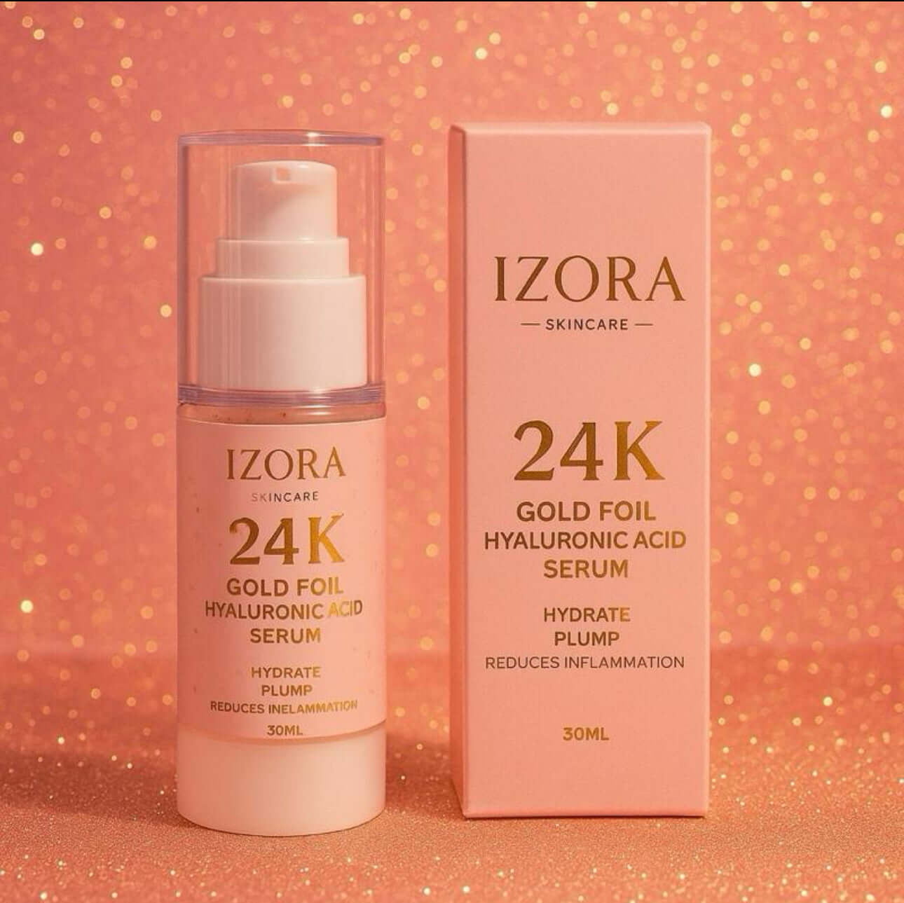 24k Hyaluronic Serum for Skin Repair and Skin Care