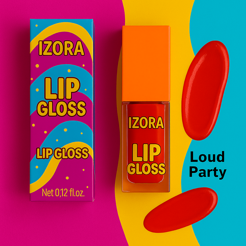 Izora Lip Gloss – Shade: Loud Party