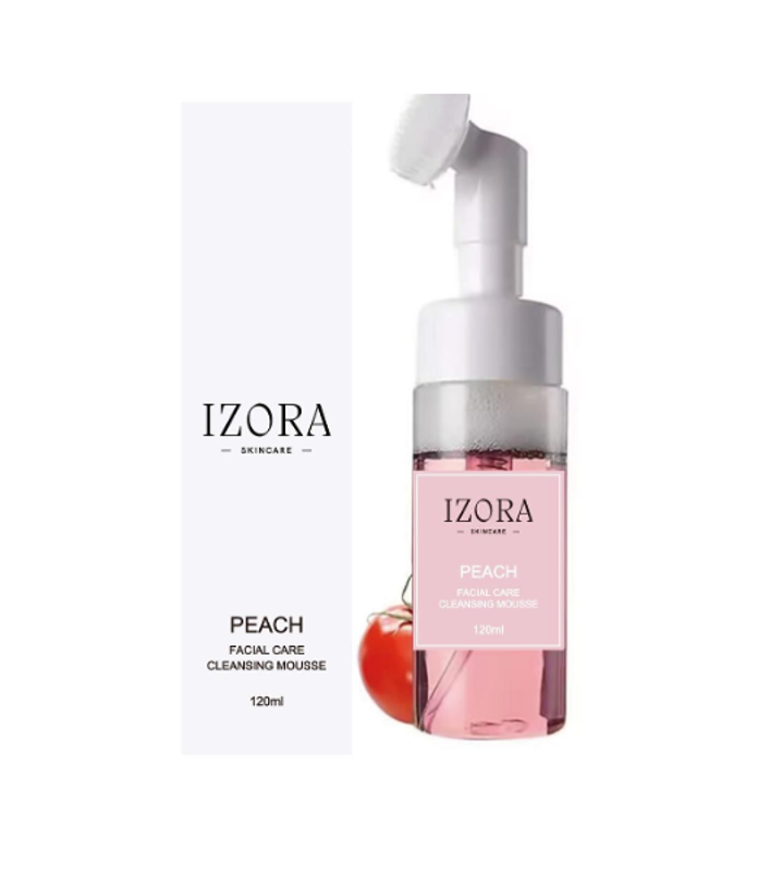Peach Facial Cleansing Mousse 120ml