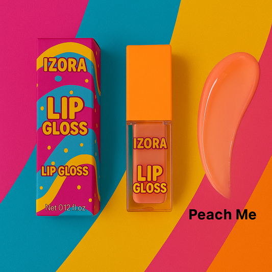 Izora Lip Gloss – Shade: Peach Me