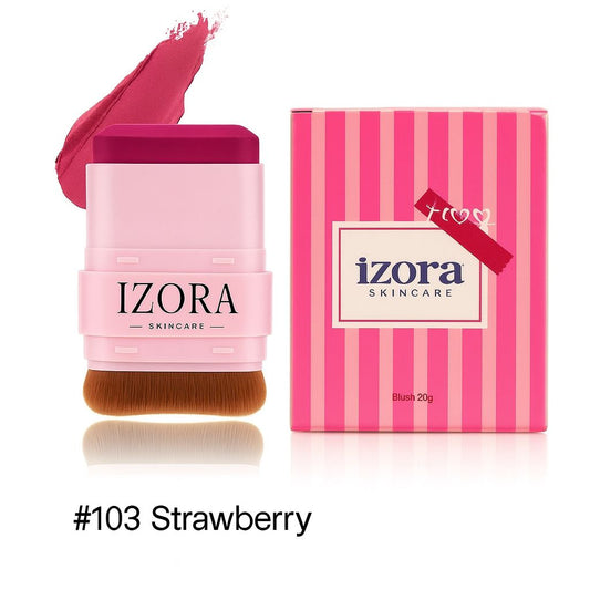 Izora Mini 2-in-1 Blush Stick & Brush – #103 Strawberry